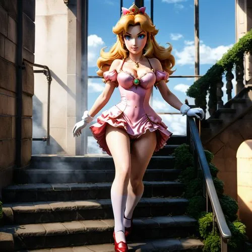 edea,minako,nui,gyaru,michiru,girl on the stairs,Photography,General,Realistic