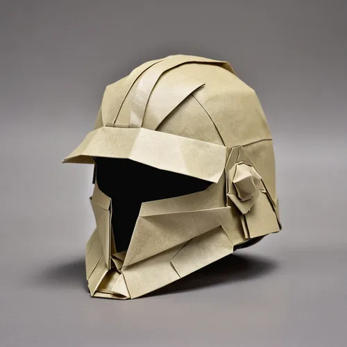 origami for an engineer helmet ,soldier's helmet,equestrian helmet,construction helmet,cricket helmet,helmet,steel helmet,gold cap,german helmet,motorcycle helmet,gold mask,gold foil men's hat,batting