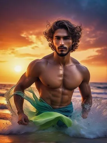 aquaman,merman,atlantean,bahubali,ammerman,ranveer,Art,Artistic Painting,Artistic Painting 33