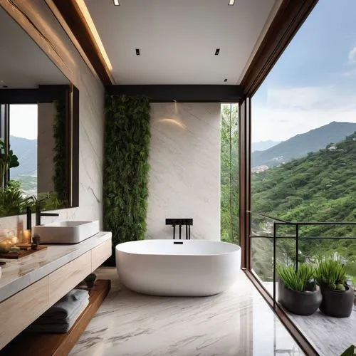 luxury bathroom,amanresorts,modern minimalist bathroom,bath room,bathtub,luxury home interior,interior modern design,bathroom,tub,bagno,great room,luxury hotel,modern decor,shangri,anantara,luxury property,bathtubs,luxury,zhoushan,vietnam,Conceptual Art,Oil color,Oil Color 01