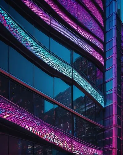 colored lights,colorful facade,colorful glass,glass building,glass facades,glass facade,colorful light,kaust,fractal lights,kaleidoscape,vdara,glass wall,broadgate,lightwaves,light patterns,luminato,colorful city,technicolour,intense colours,abstract multicolor,Photography,Documentary Photography,Documentary Photography 16