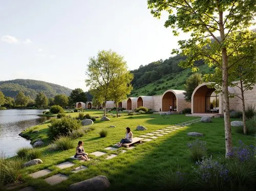 amanresorts,amoenus,termales balneario santa rosa,lefay,hameau,ecovillages,cottars,tulou,dordogne,ecovillage,cohousing,garsington,corten steel,agritubel,glimmerglass,lalanne,ardeche,lodges,summer house,caramoor