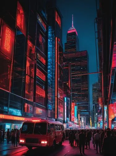 shinjuku,cybercity,shanghai,mongkok,cyberpunk,city at night,yonge,colored lights,tokyo,torontos,toronto,colorful city,metropolis,tokyo city,kabukiman,kl,times square,dystopian,lumpur,luminato,Art,Artistic Painting,Artistic Painting 34