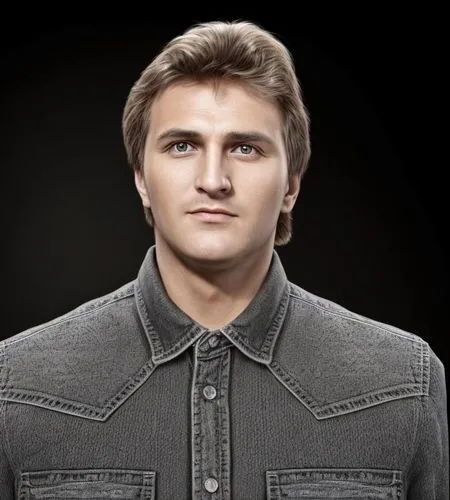 a man with brown hair wearing grey shirt,milosevski,karjakin,yandarbiev,lazarev,kovalev,ibragimov,Common,Common,Natural