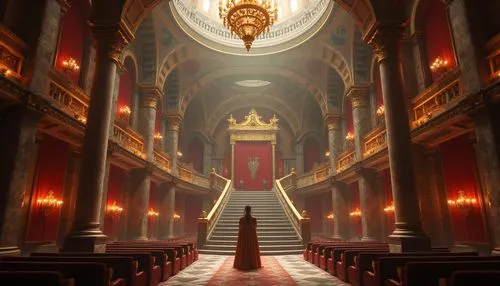 the throne,hall of the fallen,throne,sanctuary,cathedral,sacristy,tabernacles,chamber,crown of the place,ornate room,ecclesiatical,aisle,church painting,courtroom,sanctum,theater stage,tabernacle,antechamber,the crown,grandeur,Photography,General,Realistic