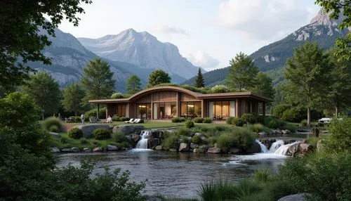 house in the mountains,house in mountains,chalet,the cabin in the mountains,alpine village,home landscape,log home,mountain settlement,house with lake,log cabin,beautiful home,landscape background,mountain huts,3d rendering,house in the forest,rivendell,luxury home,alpine landscape,oberland,swiss house