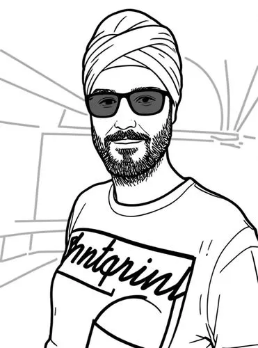 mutairi,harbhajan,mutawakil,mutahi,wippleman,mutapa,keem,madhavan,rotoscope,subbaraman,turbaned,sardari,reshammiya,mutahida,simbu,dhanush,mrkalj,muta,sardar,thermite,Design Sketch,Design Sketch,Rough Outline