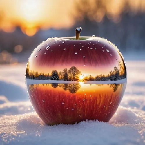 a ball in the snow,christmas bauble,christmas tree bauble,christmas ball ornament,christmas globe,snow globe,holiday ornament,bauble,golden apple,glass ornament,christmas landscape,christmas baubles,ice ball,christmas tree ball,winter background,snowglobes,christmas snowy background,red apple,snow globes,winter magic,Photography,General,Natural