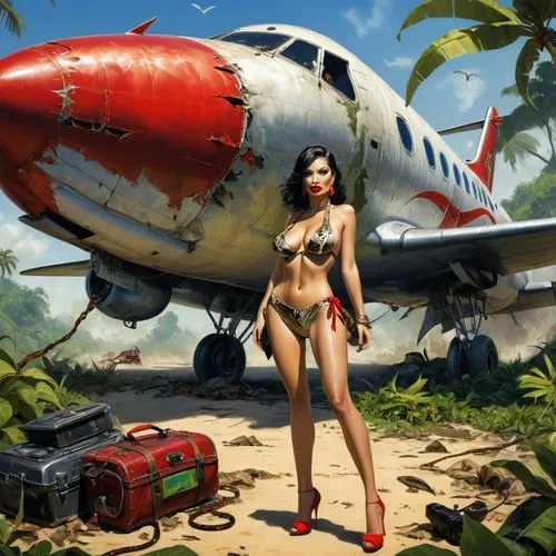 retro pin up girl,retro pin up girls,superfortress,pin-up girl,pin up girl,bettie,stewardess,bombshells,pin ups,retro girl,tropico,pin-up girls,pin up girls,pin-up model,aviatrix,cuba background,stewardesses,retro woman,aerocaribbean,airtanker,Conceptual Art,Daily,Daily 01