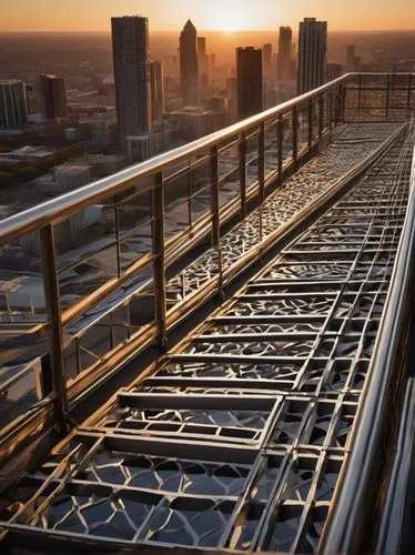 skybridge,skywalks,steel scaffolding,skywalk,rebars,steel construction,structural steel,skydeck,steelwork,skyscapers,skyways,passerelle,macro rail,fire escape,girders,metromover,steel beams,observation deck,the observation deck,footbridges,Art,Artistic Painting,Artistic Painting 25