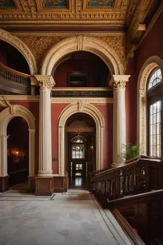 entrance hall,ingestre,beningbrough,easthampstead,foyer,hallway,cochere,harlaxton,nostell,kunstakademie,hall,teylers,corridors,treasure hall,sheldonian,rectories,empty interior,corridor,royal interior,empty hall,Art,Classical Oil Painting,Classical Oil Painting 37