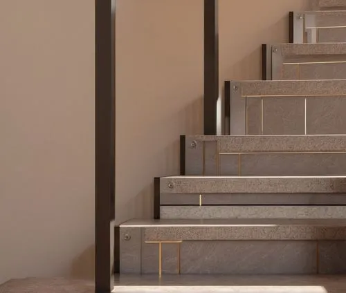 wooden stair railing,steel stairs,stairs,outside staircase,stone stairs,staircase,stair,wooden stairs,stairwell,gold stucco frame,winding staircase,stairway,hallway space,contemporary decor,steps,corten steel,gold foil corner,stone stairway,metal railing,concrete blocks,Photography,General,Realistic