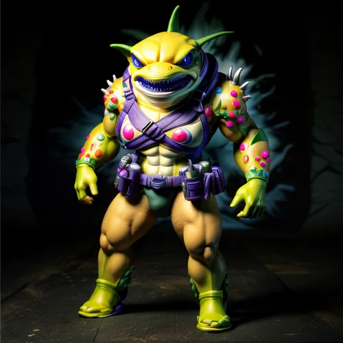 minion hulk,fuel-bowser,teenage mutant ninja turtles,greyskull,petrol-bowser,skylander giants,alien warrior,deadly nightshade,high volt,muscle man,ogre,he-man,stud yellow,yo-kai,reptillian,butomus,nikuman,avenger hulk hero,mandraki,skylanders