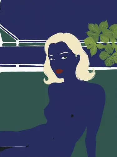 wesselmann,kitaj,blumstein,gangloff,art deco woman,roy lichtenstein,Illustration,American Style,American Style 09