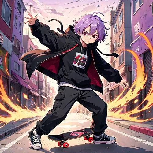 kado,wiz,fire background,hiphop,gangstar,yukio,skater,chaoyang,rapper,gangneoung,hip-hop,hip-hop dance,skater boy,anime japanese clothing,fire devil,cg artwork,danger note,stylish boy,bazaruto,rap,Anime,Anime,Traditional