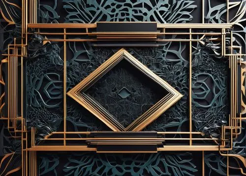 ghiberti,art deco ornament,metallic door,cinema 4d,art deco background,art deco frame,frame ornaments,openwork frame,geometrics,labyrinthian,copper frame,tesseract,art nouveau frame,paradorn,cube background,fretwork,yantra,decorative frame,marquetry,tsuba,Photography,Black and white photography,Black and White Photography 04