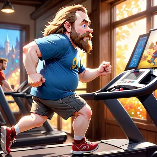 running machine,treadmill,running fast,run,to run,treadmills,Anime,Anime,Cartoon