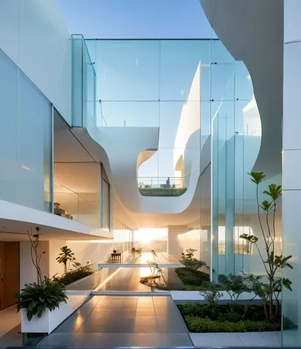 modern architecture,glass wall,modern house,glass facade,atriums,futuristic architecture,cubic house,interior modern design,glass facades,cube house,luxury home interior,futuristic art museum,contemporary,glass building,glass blocks,morphosis,residential,structural glass,dunes house,modern office,Photography,General,Realistic