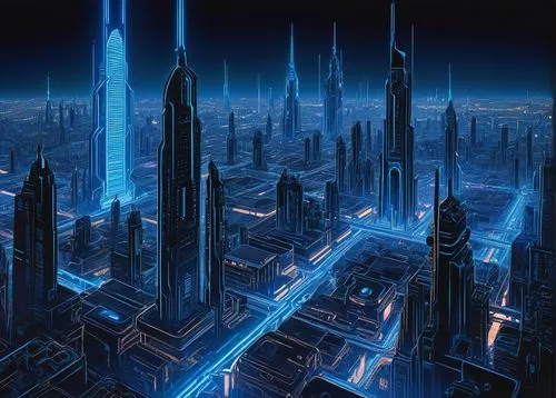 metropolis,futuristic landscape,cyberpunk,cityscape,futuristic,dystopian,cg artwork,sci - fi,sci-fi,sci fiction illustration,city cities,sci fi,futuristic architecture,scifi,city skyline,skyscrapers,fantasy city,dystopia,sky city,cities,Illustration,Black and White,Black and White 21