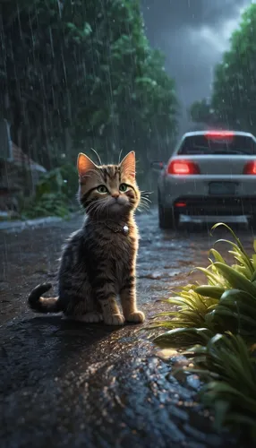 rain cats and dogs,rainy season,rainstorm,heavy rain,street cat,lamborghini urus,rescue alley,rainy,in the rain,digital compositing,monsoon,rainy day,raindops,raining,stray cat,fox in the rain,rain,3d car wallpaper,feral cat,monsoon banner,Illustration,Paper based,Paper Based 14