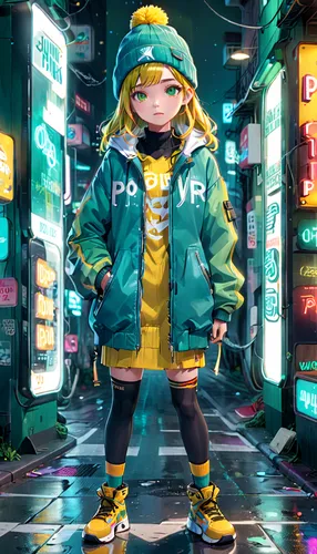 parka,rain suit,cyber,pixaba,navi,cyberpunk,vector girl,marina,vocaloid,harajuku,anime japanese clothing,clover jackets,raincoat,android inspired,fashionable girl,hatsune miku,jacket,cyan,rave,nerve,Anime,Anime,General