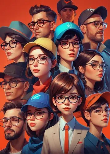 vector people,retro cartoon people,cartoon people,spy,workforce,employees,aperol,workers,spy visual,group of people,french digital background,the fan's background,portrait background,people characters,game art,game illustration,persona,hero academy,cg artwork,character animation,Conceptual Art,Fantasy,Fantasy 19