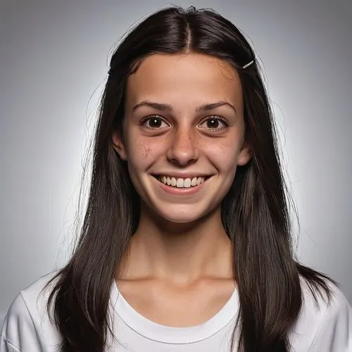 girl on a white background,girl in t-shirt,female model,portrait background,a girl's smile,female runner,girl portrait,portrait of a girl,orlova chuka,composite,natural cosmetic,female face,young woman,portrait photography,female portrait,greta oto,andrea vitello,simone simon,female swimmer,composites