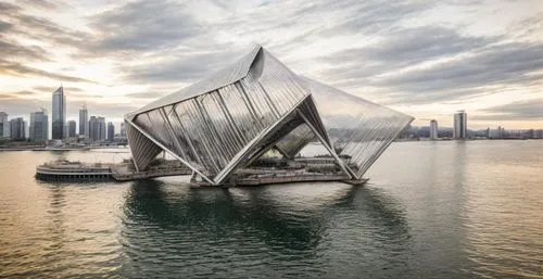 an unusual looking building is in the middle of water,opera house sydney,utzon,sydney opera house,sydney australia,opera house,sydney opera,Architecture,General,Futurism,Spanish Deconstructivism