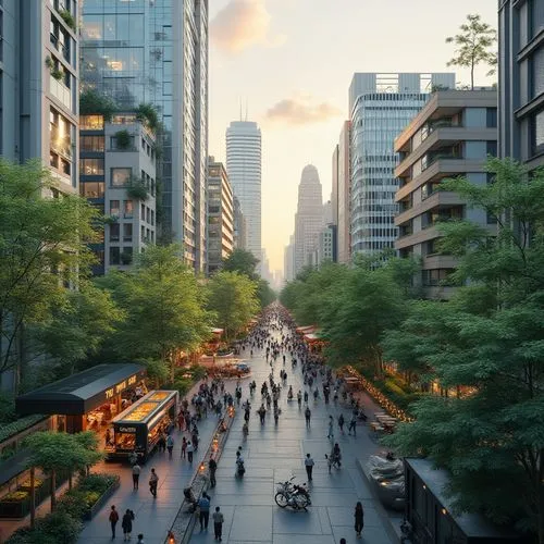 guangzhou,mvrdv,shanghai,biopolis,wangfujing,chengdu,taikoo,kimmelman,songdo,costanera center,xujiahui,paulista,pedestrianized,eixample,europan,ciudad,scrapers,barangaroo,bjarke,urbanism,Photography,General,Realistic