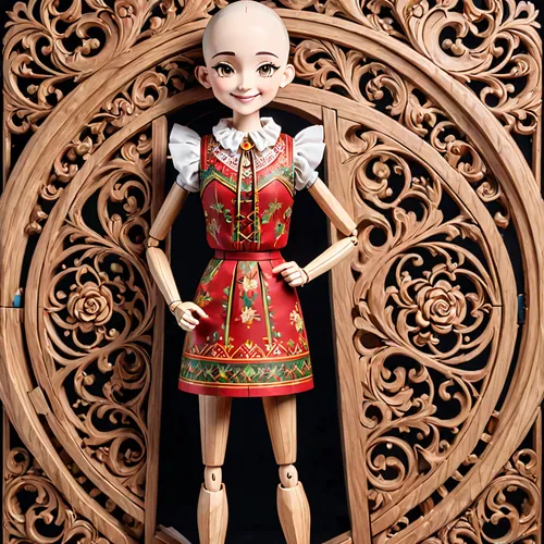 wooden doll,female doll,decorative nutcracker,doll figure,wooden figure,handmade doll,designer dolls,collectible doll,clay doll,dress doll,painter doll,wooden figures,wooden mannequin,artist doll,doll dress,cloth doll,japanese doll,the japanese doll,nutcracker,folk costume,Anime,Anime,General