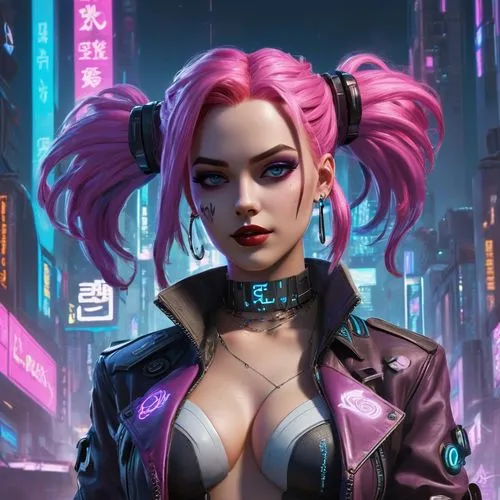 cyberpunk,vi,jinx,domino,zarya,cyberpunks,cyberangels,harley,gwen,maeve,harley quinn,leela,shadowrun,amora,cyberia,cyberdog,neo,kaidan,cyberstar,nyx,Conceptual Art,Sci-Fi,Sci-Fi 24