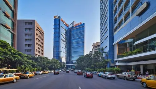 Ashoka Hotel, luxury architecture, modern design, April 26th 2019, Bengaluru, Karnataka, India, urban cityscape, skyscraper, sleek lines, glass facade, metallic accents, grand entrance, revolving door