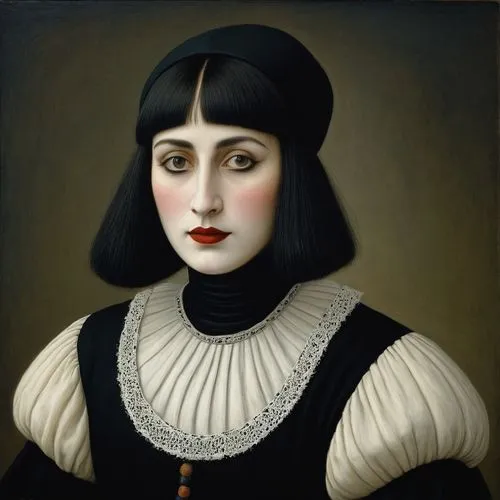 gothic portrait,portrait of a woman,portrait of a girl,portrait of christi,cleopatra,vintage female portrait,dita,woman portrait,vampire woman,riopa fernandi,fantasy portrait,female portrait,goth woman,young woman,la violetta,vampire lady,paloma,mona lisa,the mona lisa,lacerta,Art,Artistic Painting,Artistic Painting 02