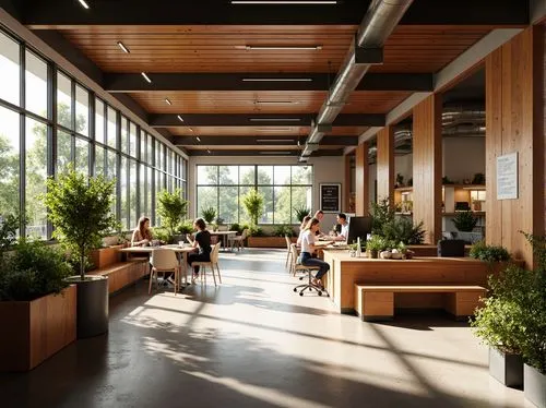 modern office,lobby,atriums,ubc,daylighting,offices,langara,weyerhaeuser,sfu,midcentury,wintergarden,cafeteria,school design,hotel lobby,tukwila,snohetta,forest workplace,atrium,indoor,foyer