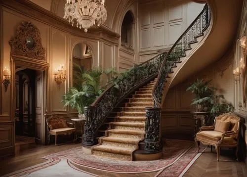 staircase,outside staircase,lanesborough,winding staircase,rosecliff,claridge,chateauesque,palatial,victorian style,opulently,victorian,poshest,circular staircase,opulence,staircases,palladianism,ritzau,opulent,luxury property,old victorian,Photography,Documentary Photography,Documentary Photography 22