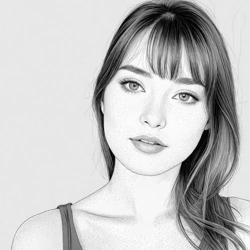 coqui,nolwenn,dennings,rotoscoped,digital drawing,bangs,mathilda,shannon,margot,rashida,digital painting,birce akalay,tigerlily,kreuk,eyes line art,aitana,portrait background,maud,hathaway,rotoscope,D