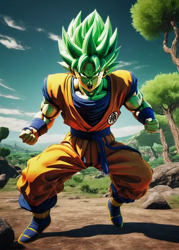 dragon ball z,dragon ball,goku,dragonball,son goku,trunks,vegeta,kame sennin,patrol,takikomi gohan,cell,aaa,green,fighting stance,chuka wakame,green goblin,monsoon banner,glass rock,stone background,cleanup,Photography,Documentary Photography,Documentary Photography 08