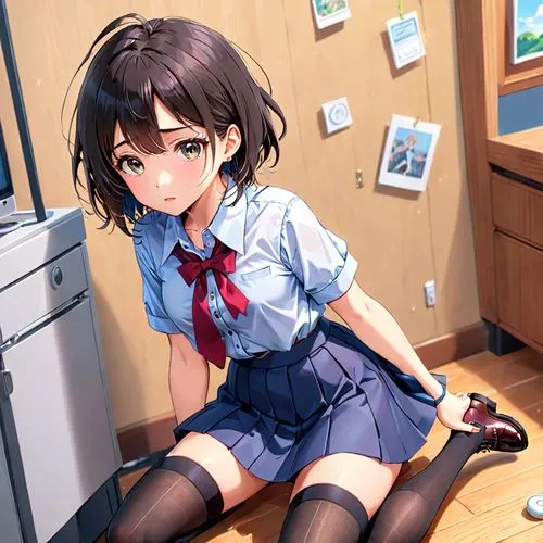 hikikomori,refrigerator,watsuki,akane,secretary,kashima,tsukiko,suzumiya,megumi,shigure,drawer,kitchen,kaede,haruhi,fridge,locker,cooking chocolate,kanae,girl at the computer,nagatsuka,Anime,Anime,Realistic