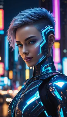 valerian,alita,zenonas,cyberstar,cyberpunk,futuristic,cyberangels,futurepop,zenon,domino,electro,cyberia,cyborg,neon body painting,liara,cyberian,cyberpunks,tron,electropop,cyberdog,Illustration,Black and White,Black and White 19