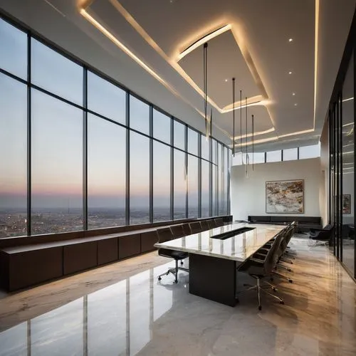 penthouses,boardroom,conference room,board room,glass wall,modern office,meeting room,luxury home interior,contemporary decor,interior modern design,modern decor,skydeck,sky apartment,conference table,daylighting,skyscapers,offices,breakfast room,groundfloor,the observation deck,Photography,Documentary Photography,Documentary Photography 38