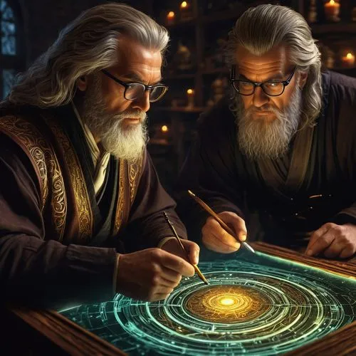 lord who rings,watchmaker,divination,meticulous painting,cg artwork,alchemy,hobbiton,examining,the local administration of mastery,runes,wise men,theoretician physician,games of light,game illustration,leonardo da vinci,fortune telling,craftsmen,fantasy art,potter's wheel,thorin,Photography,Documentary Photography,Documentary Photography 15