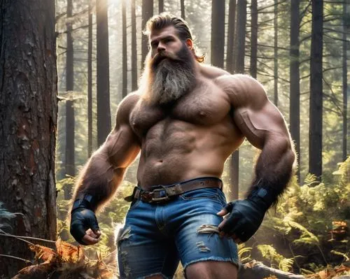 lumberjack,woodsman,farmer in the woods,barbarian,forest man,nordic bear,brawny,male elf,dane axe,lumberjack pattern,tarzan,nature and man,gardener,male model,wood elf,macho,cave man,muscular,edge muscle,logging,Photography,Fashion Photography,Fashion Photography 03