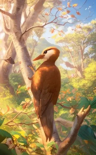 bird painting,nature bird,tyto longimembris,brown back-toucan,bird illustration,swainson tucan,kookaburra,kookabura,pterosaur,bird on the tree,bird bird kingdom,bird on tree,tropical bird climber,toco