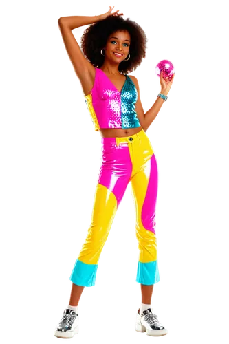 disco,zenon,80's design,sunndi,garnet,retro woman,rollergirl,jazzercise,lumo,retro girl,dazzler,retro eighties,eighties,shangela,enza,funmi,fashion vector,neon colors,electropop,afrodisiac,Illustration,Realistic Fantasy,Realistic Fantasy 38