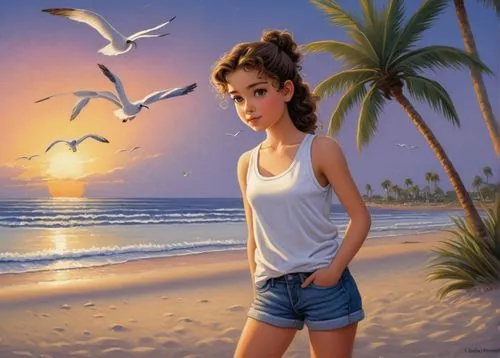 donsky,beach background,hildebrandt,beach scenery,girl on the dune,struzan,world digital painting,beach landscape,girl in t-shirt,girl with a dolphin,coville,fantasy picture,vettriano,nestruev,beautiful beach,tretchikoff,yuriev,heatherley,lachapelle,summer background,Illustration,Black and White,Black and White 22