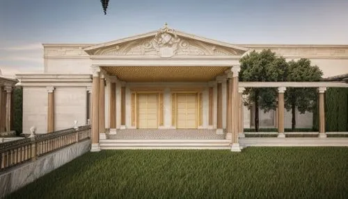 marble palace,neoclassical,colonnade,classical architecture,villa cortine palace,villa borghese,garden elevation,villa farnesina,qasr al watan,royal tombs,doric columns,villa balbiano,temple of diana,pergola,mortuary temple,persian architecture,build by mirza golam pir,qasr al kharrana,greek temple,quasr al-kharana,Architecture,General,European Traditional,Percier Style