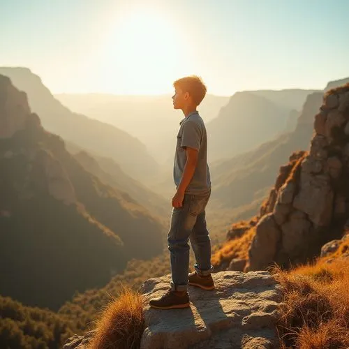 nature and man,drakensberg,sani pass,mountain sunrise,man praying,drakensberg mountains