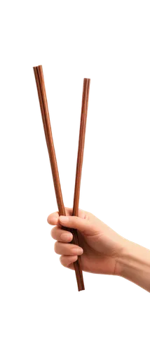 Close-up, hand holding, wooden chopsticks, snapping action, dynamic movement, blurred fingers, sharp sound effect, warm lighting, shallow depth of field, realistic texture, detailed fingers, 3/4 compo