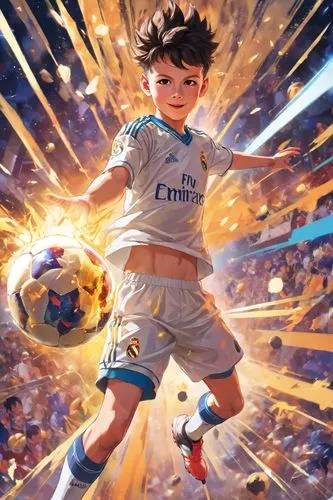 Niño once años real Madrid chute de pelota , aura de poder , Saiyan , soccer ,ronaldo,children's soccer,cristiano,killua,fifa 2018,real madrid,uefa,kid hero,soccer kick,footballer,soccer player,champi