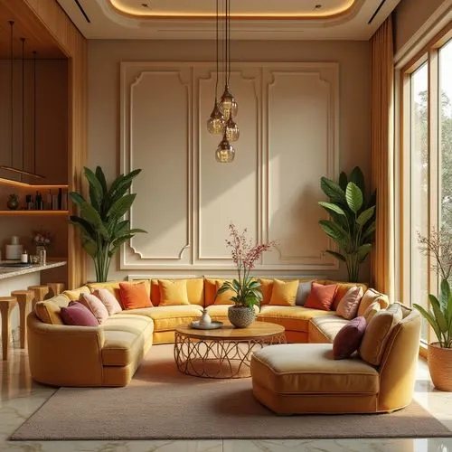 sitting room,mahdavi,living room,livingroom,gold-pink earthy colors,interiors,interior design,sofa set,furnishings,sofaer,sunroom,sofas,soft furniture,interior decoration,mid century modern,interior decor,limewood,great room,chaise lounge,contemporary decor,Photography,General,Realistic